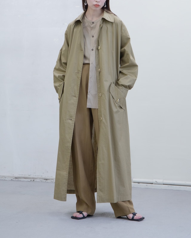 1980-90s typewriter cotton linen coat