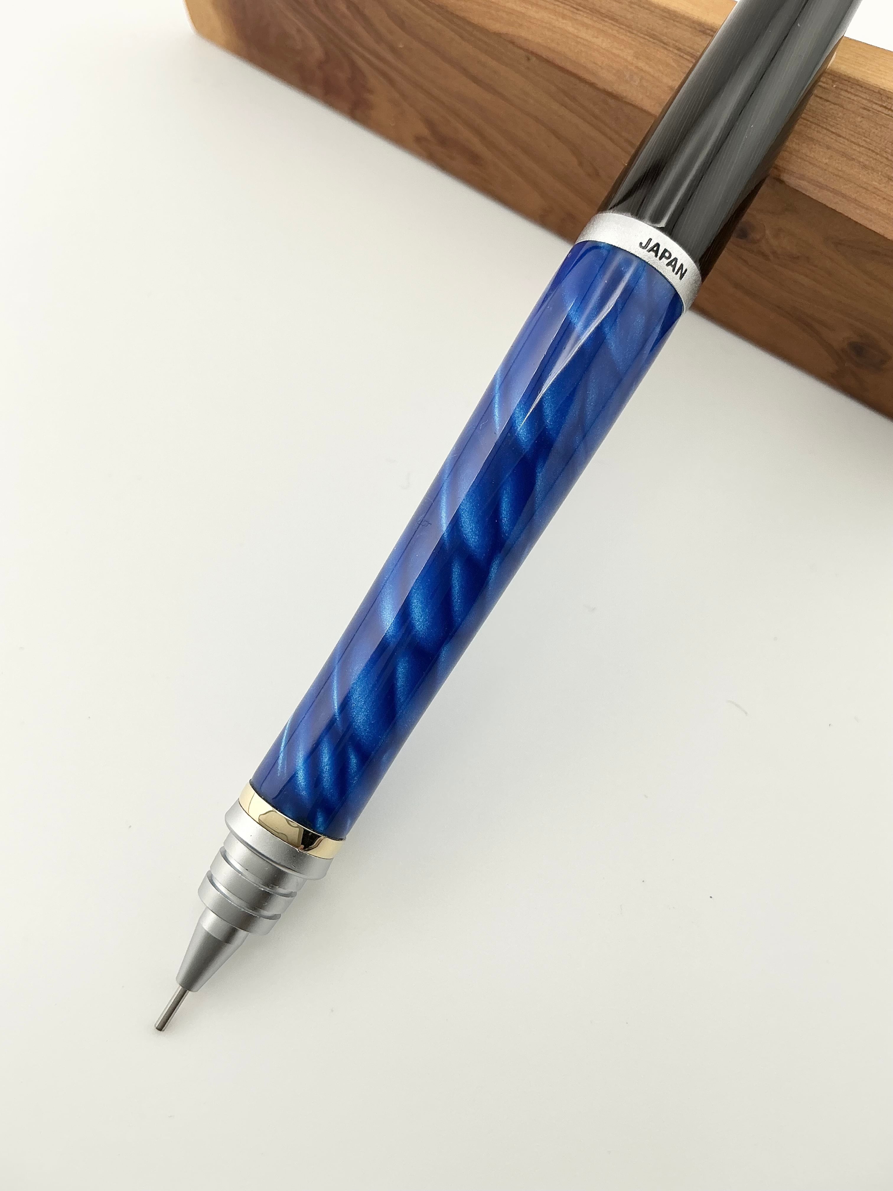 s20　チタン　カスタム　0.5 ⑩ PILOT S20 カスタム 黒水牛 アクリル チタンノック 0.5mm シャーペン