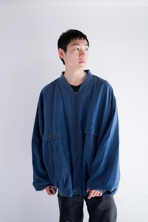【1980-90s】"100%Silk" Europe Blouson / 5-271