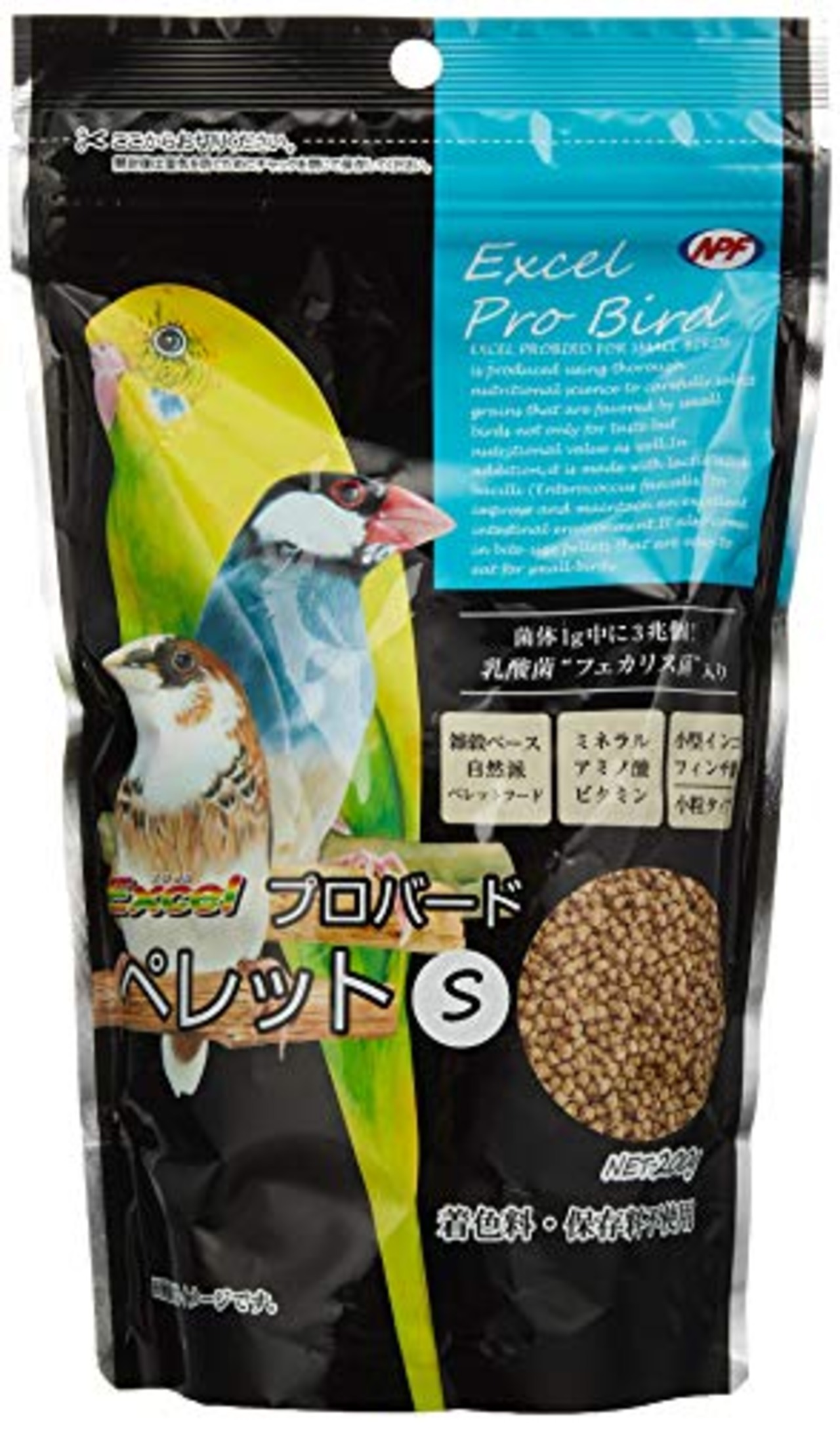 NPF ナチュラルペットフーズ エクセルプロバードペレット 200グラム (x 1)