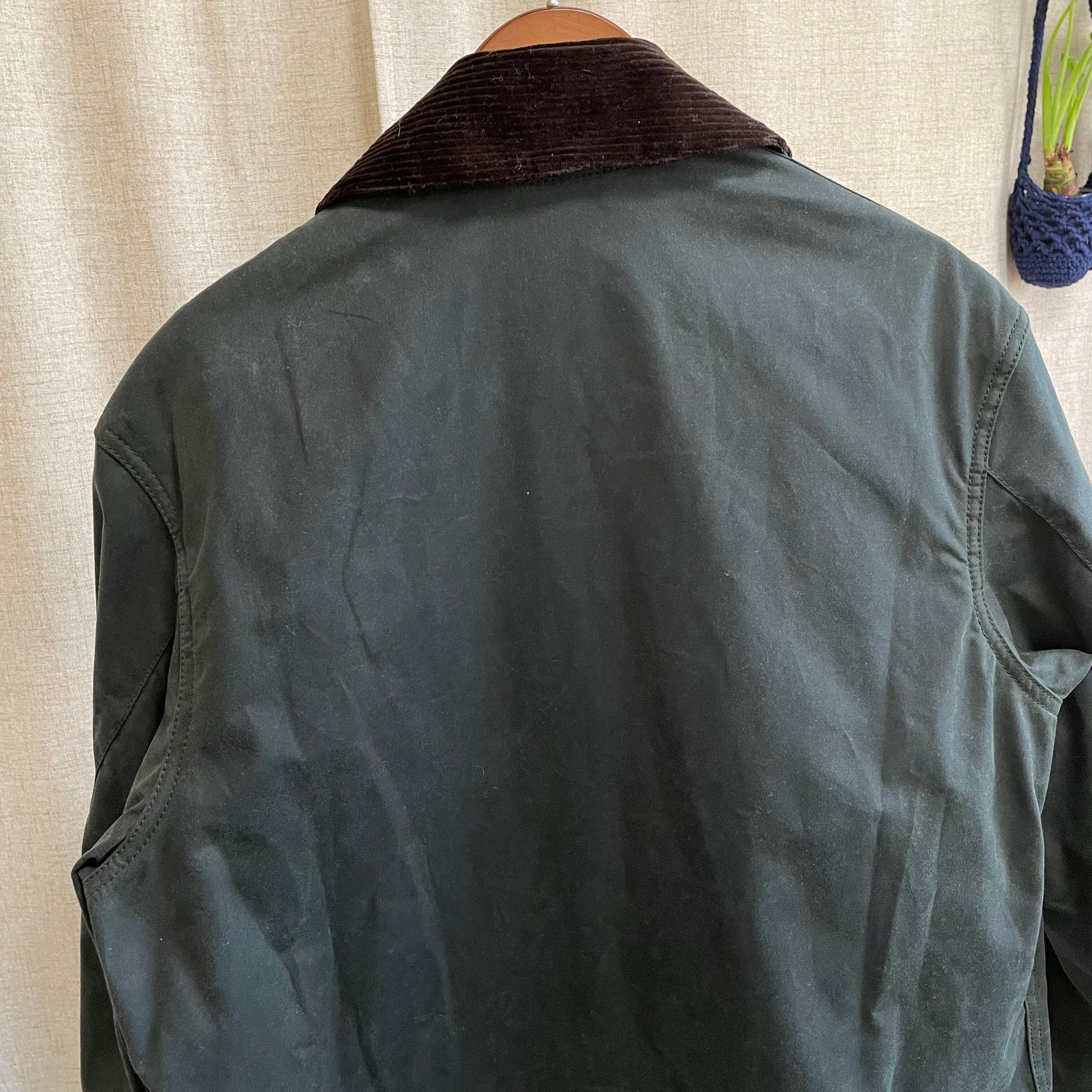 Barbour BORDER ワックス コットン コート ( オーバーサイズ フィット