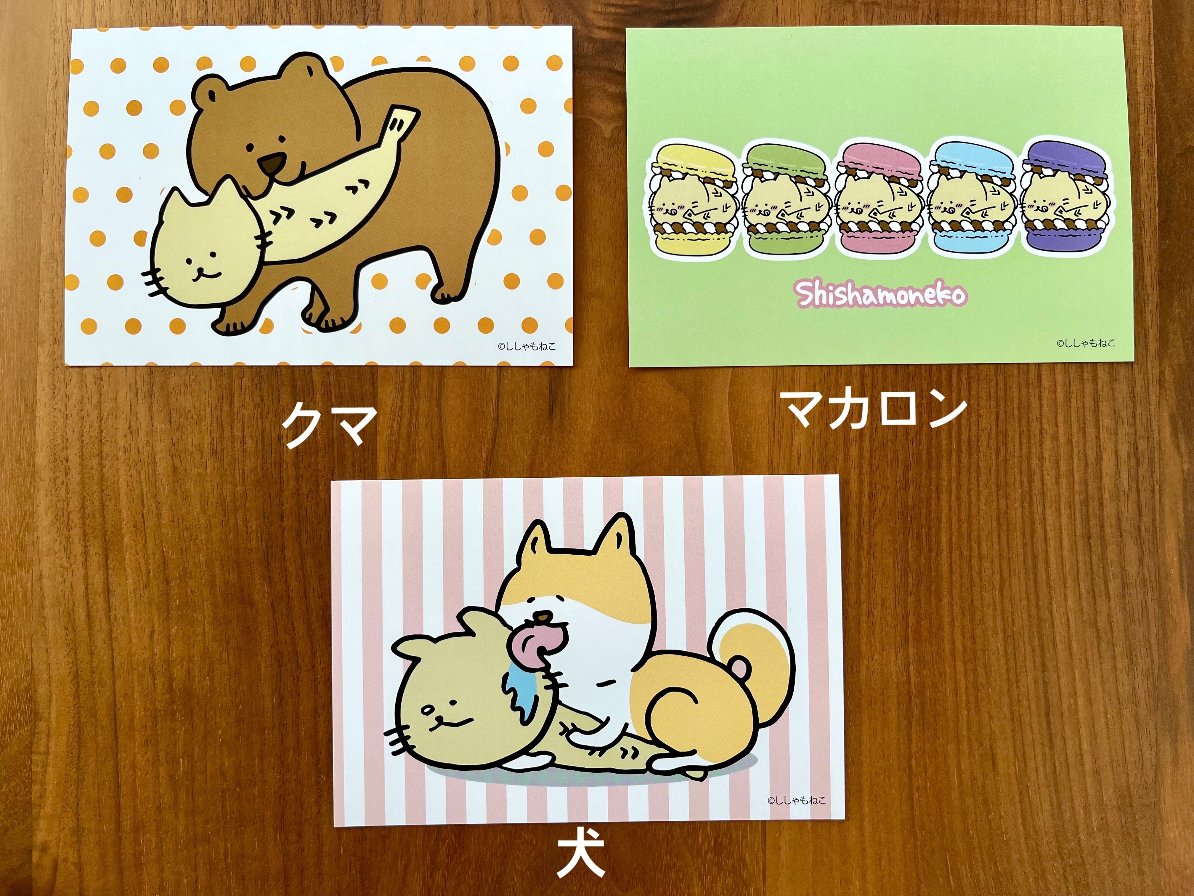 ポストカード① | ししゃもねこウキウキショッピング
