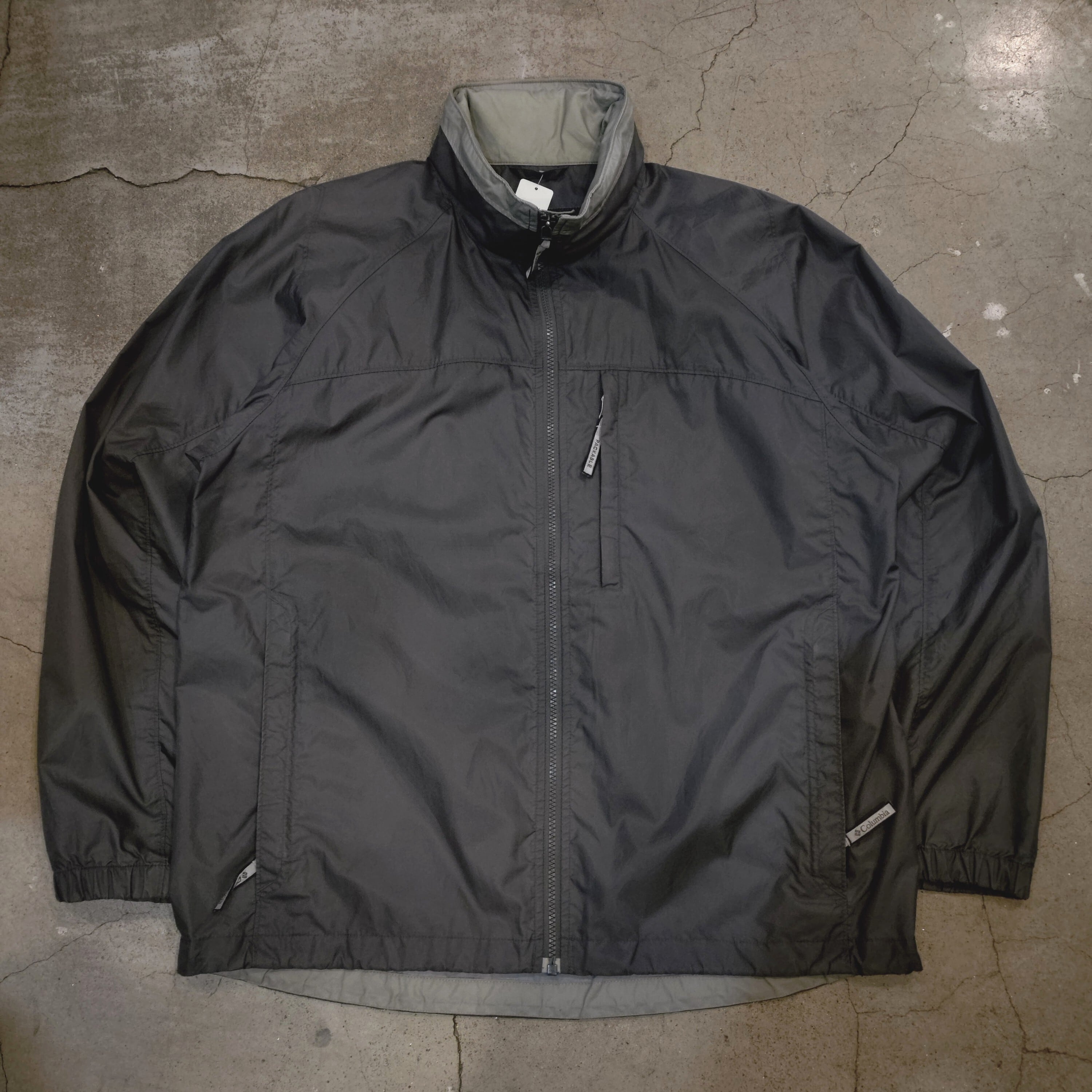 Columbia PACKABLE nylon zip up jacket | 仙台 古着屋 ShuShuBell