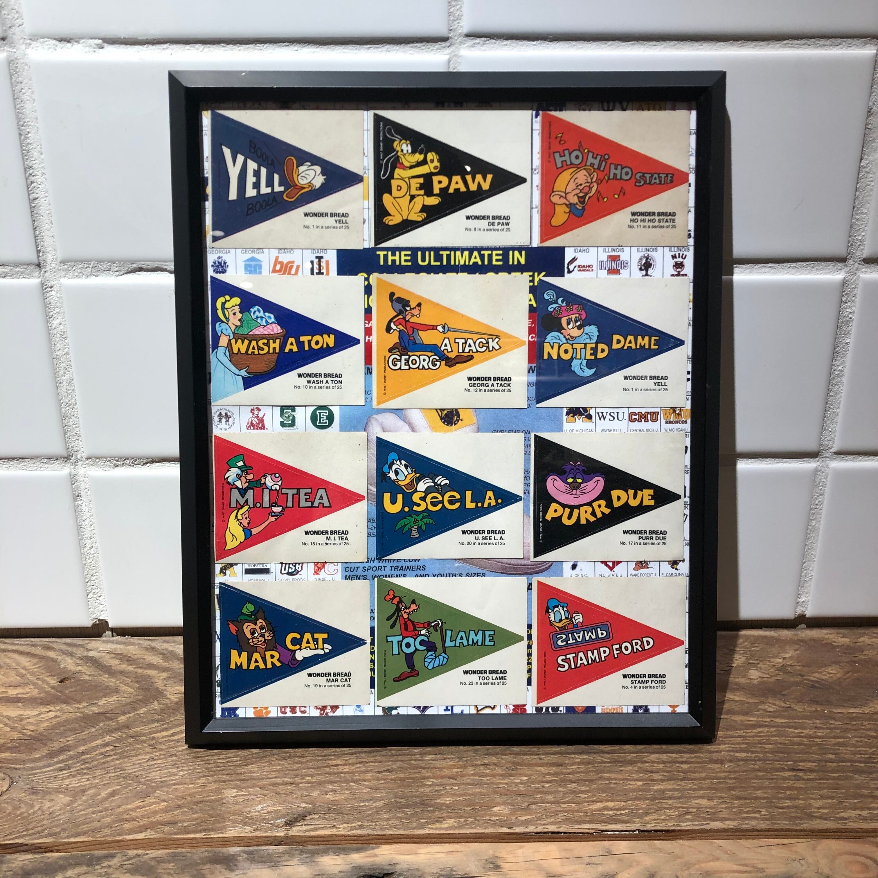 Vintage Framed Disney Sticker