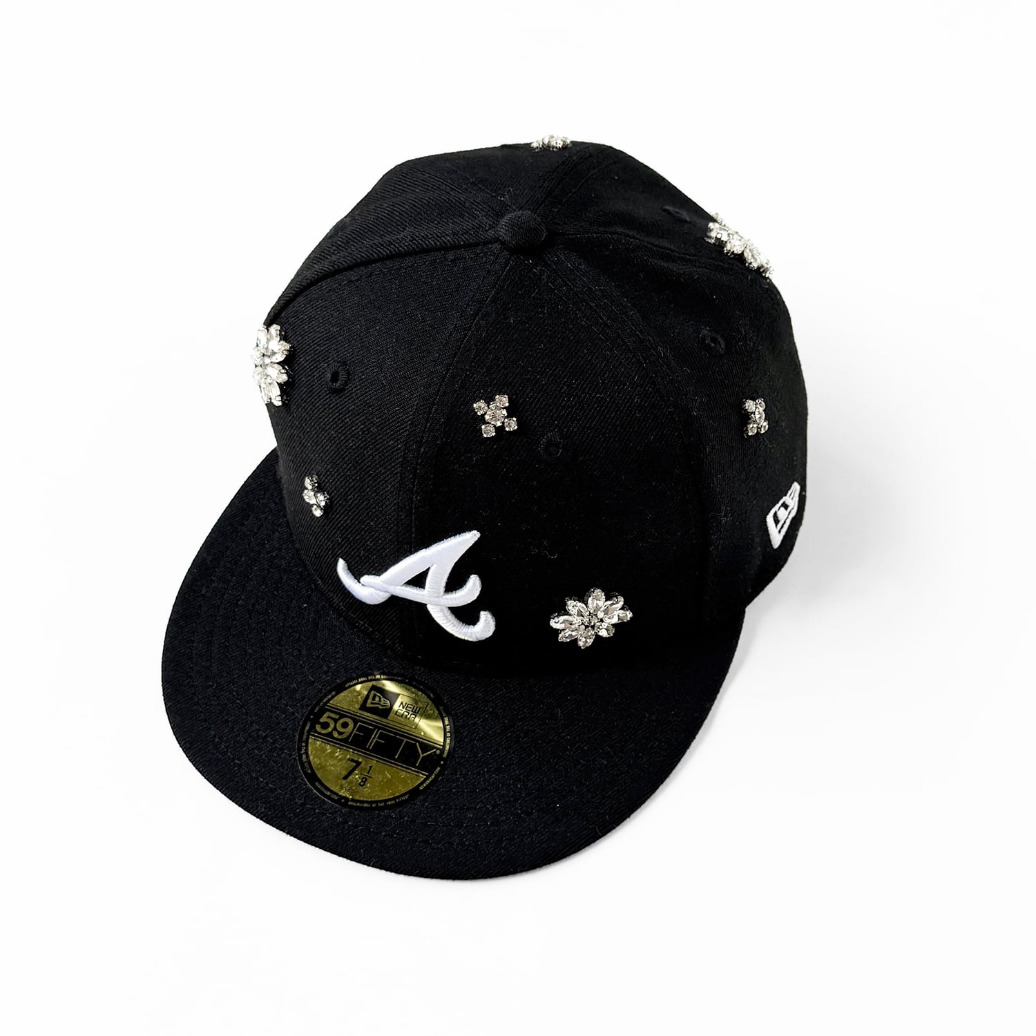 美品new era buzzin clout LA 7 1/4 BUZZIN -CLOUT- / NEW ERA Atlanta Braves flashy stone hat | HOLICK