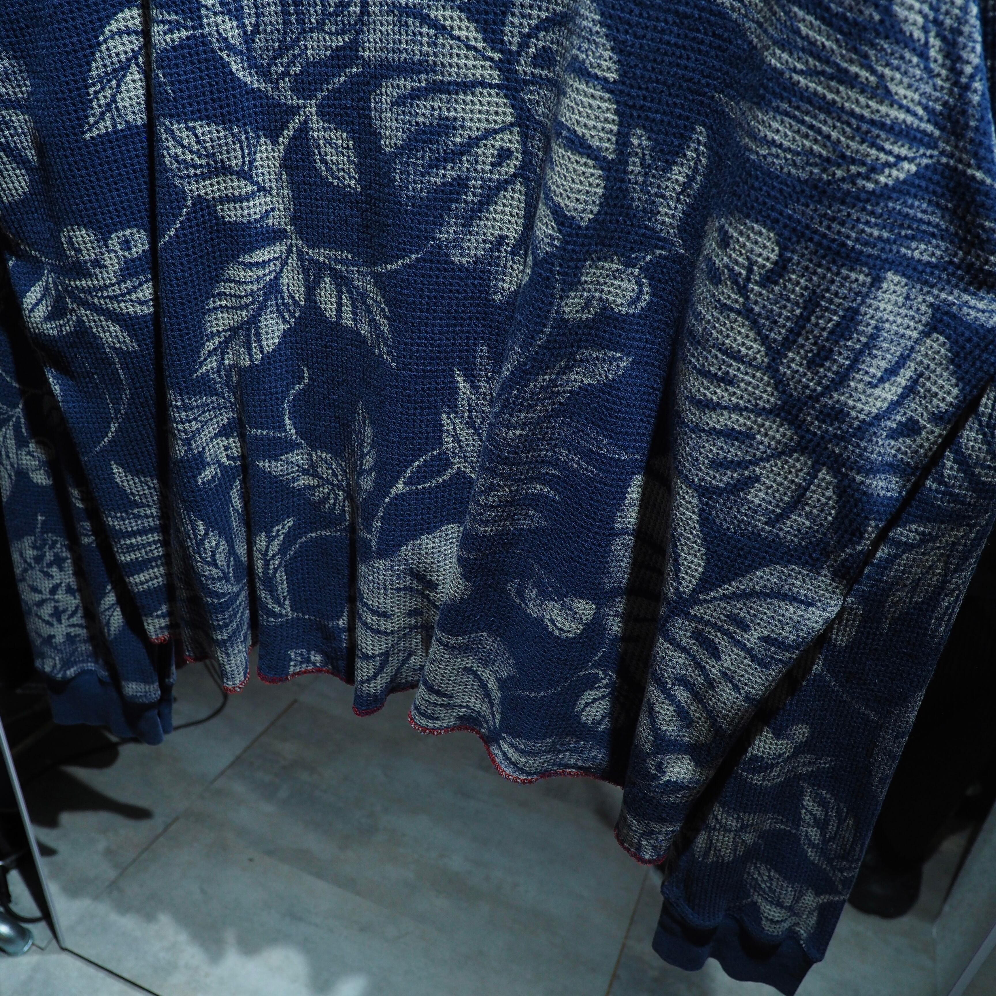 1990s ” Polo Ralph Lauren ” Beautiful leaf printed vintage loose long sleeve Tee