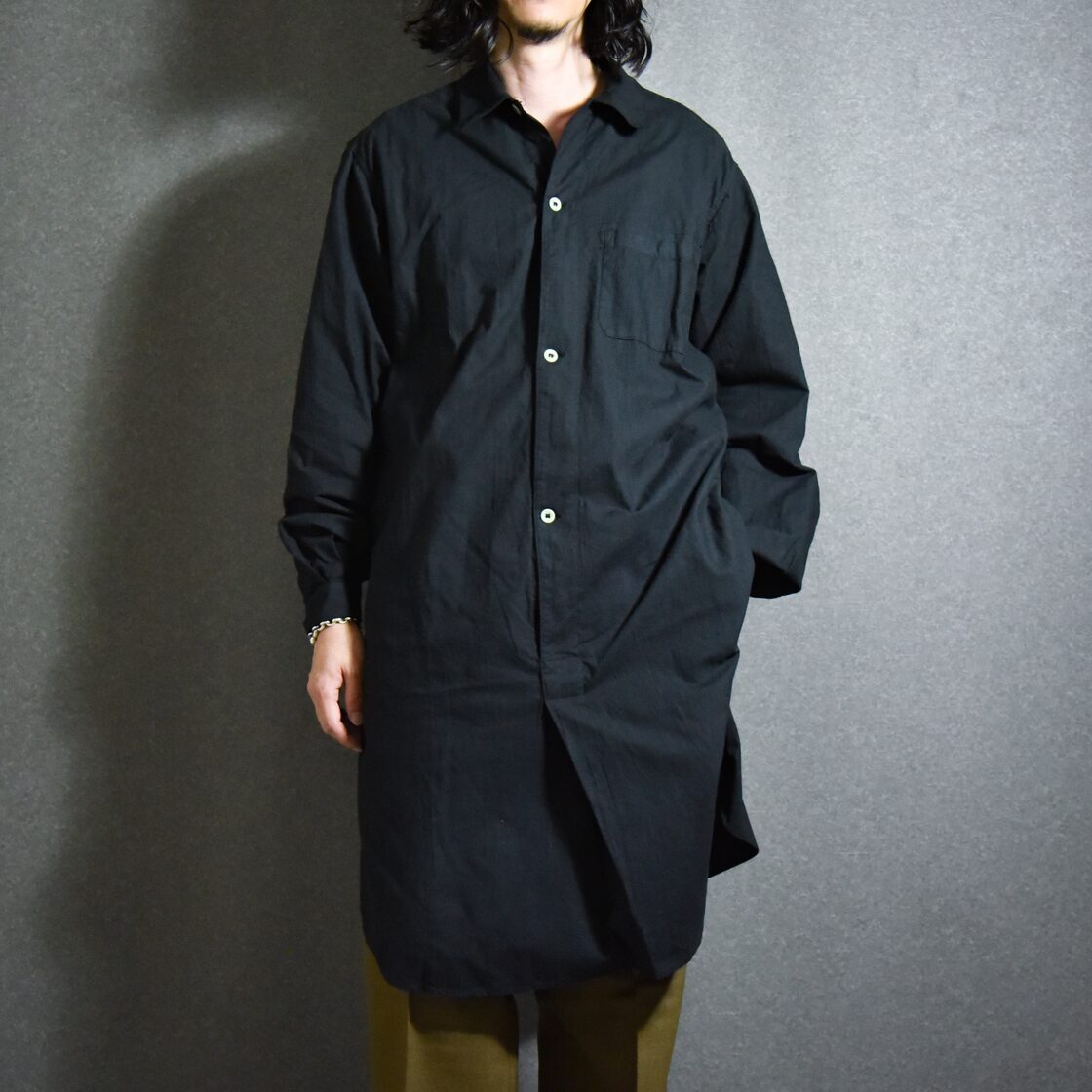 DEAD STOCK】50s Swedish Army Pull Over Shirts スウェーデン軍 プル 