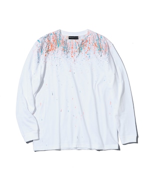 【予約販売7月下旬～8月中旬入荷】スプラッシュ ペイント Tシャツ