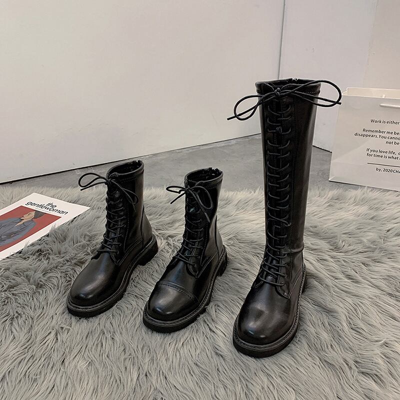 ブーツレッドカジュアルブラック 靴 シューズ 防水 フェイクシューズ196710898