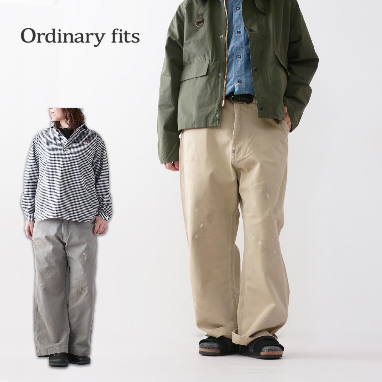 ordinary fits [オーディナリーフィッツ] BELL PANTS [OF-P180  