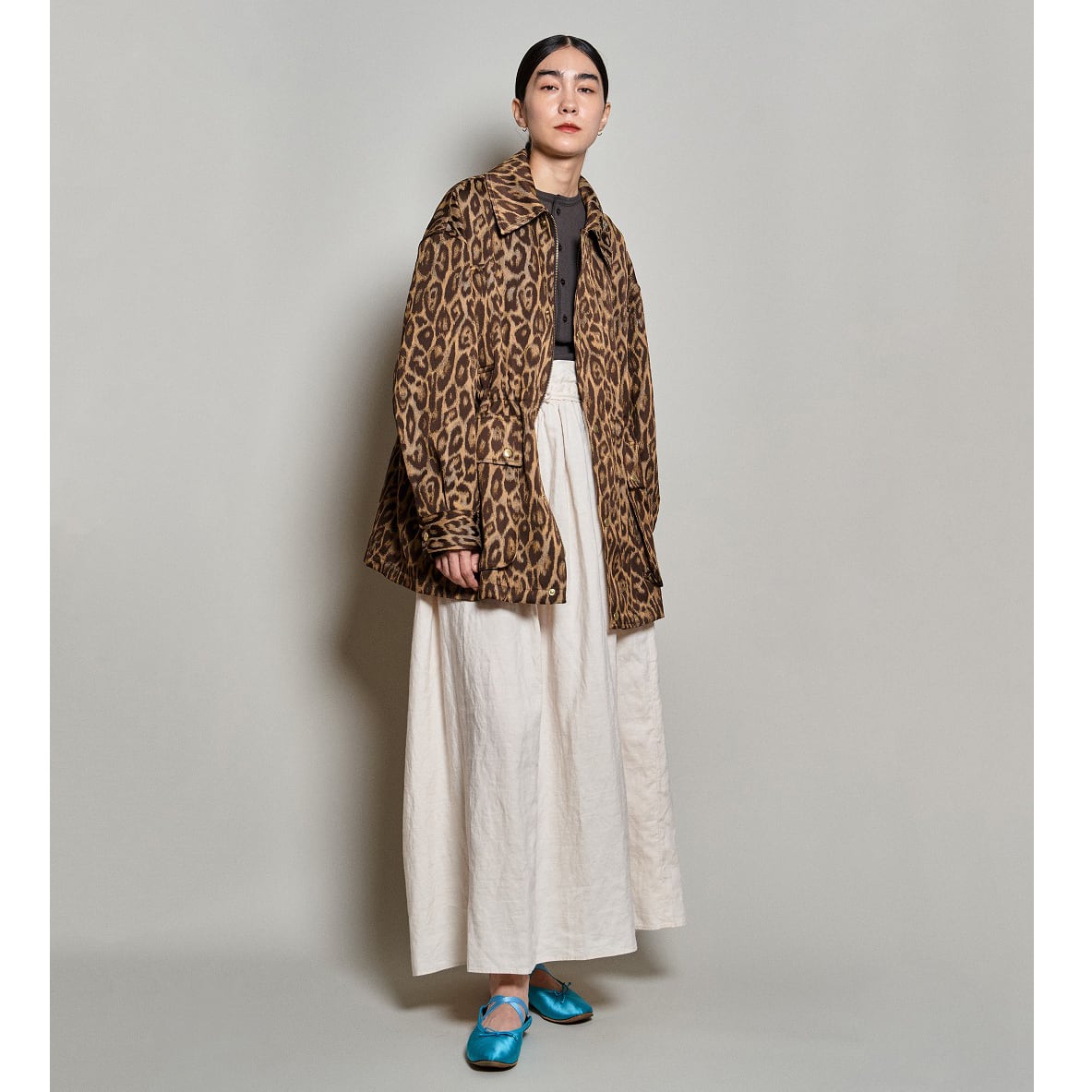 TOURNON. Jacquard leopard field jacket | Terminal