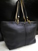 大容量◆Chloe クロエ Keri ケリー A4対応 ビジネス可 レザー トート ハンド バッグ 黒◆ A4書類対応で通勤・通学にも大活躍の現行モデル♪