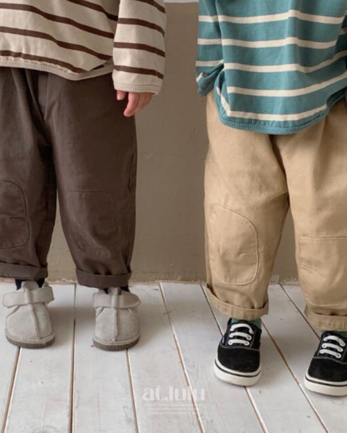 [at.lulu] ◾︎ Milk latte pants