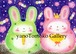 うさぎの絵【Ａ4ポスター】～うさだるま～ ギフト 歓迎 送別 プレゼント 雛祭り ひな祭り