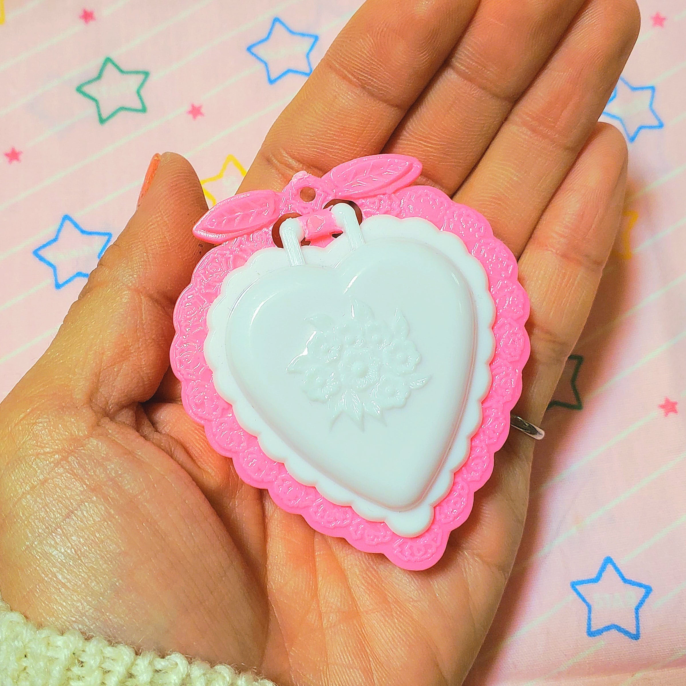ビンテージ！ ハート型小物入れ ♡ハート型小物入れ（3種類）♡ 1P | レトロ雑貨屋いゆたこよ