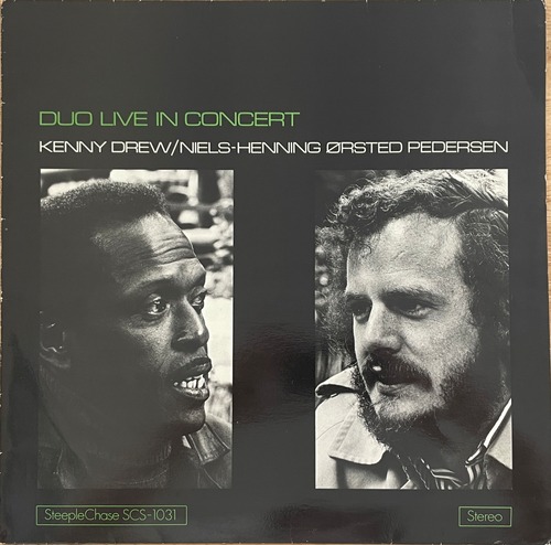 LP / Kenny Drew / Niels-Henning Ørsted Pedersen / Duo Live In Concert / SCS-1031 / Denmark-original盤 / 初回BOXロゴラベル