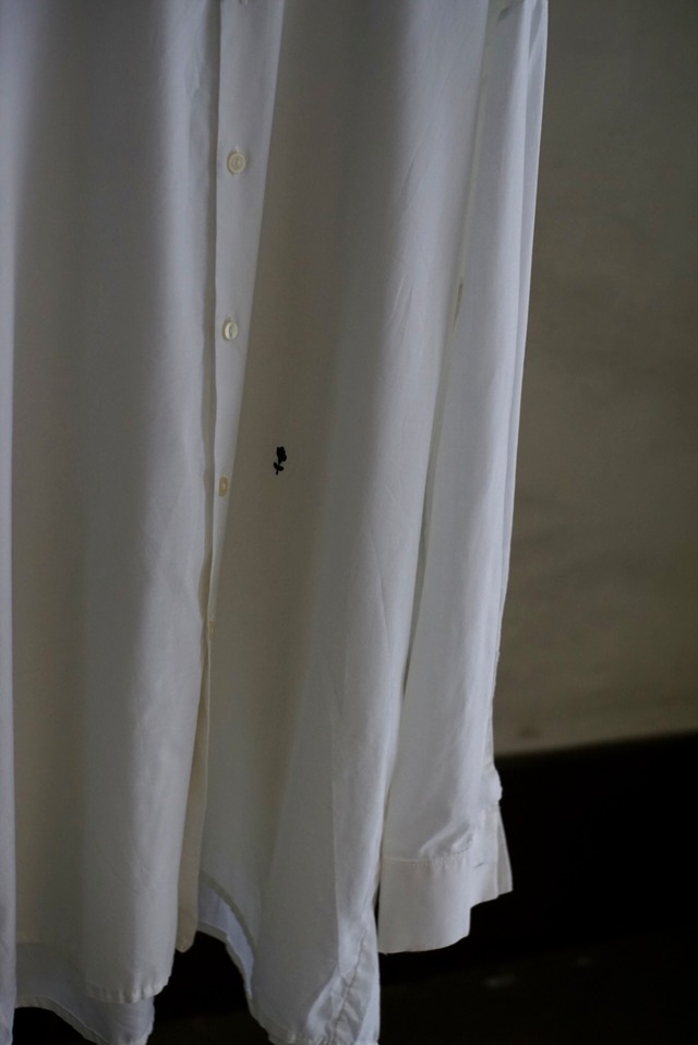 Late 60s–70s German “Black Rose” White Shirt