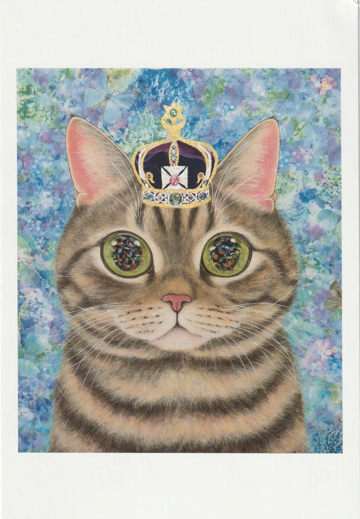 福嶋吾然有 My Guardian Cat 原画 福嶋吾然有個展「猫と描く」も残すところ本日と明日のみとなりました