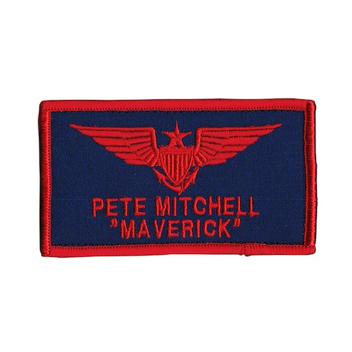 米海軍グッズ TOPGUN ネームタグ アメリカ海軍 PETE MICHELL "MAVERICK"「燦吉 さんきち SANKICHI」