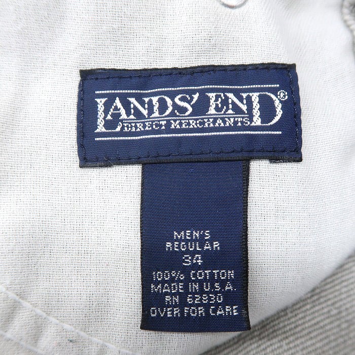90s LANDS'END ヴィンテージ バギーデニムパンツ メキシコ製