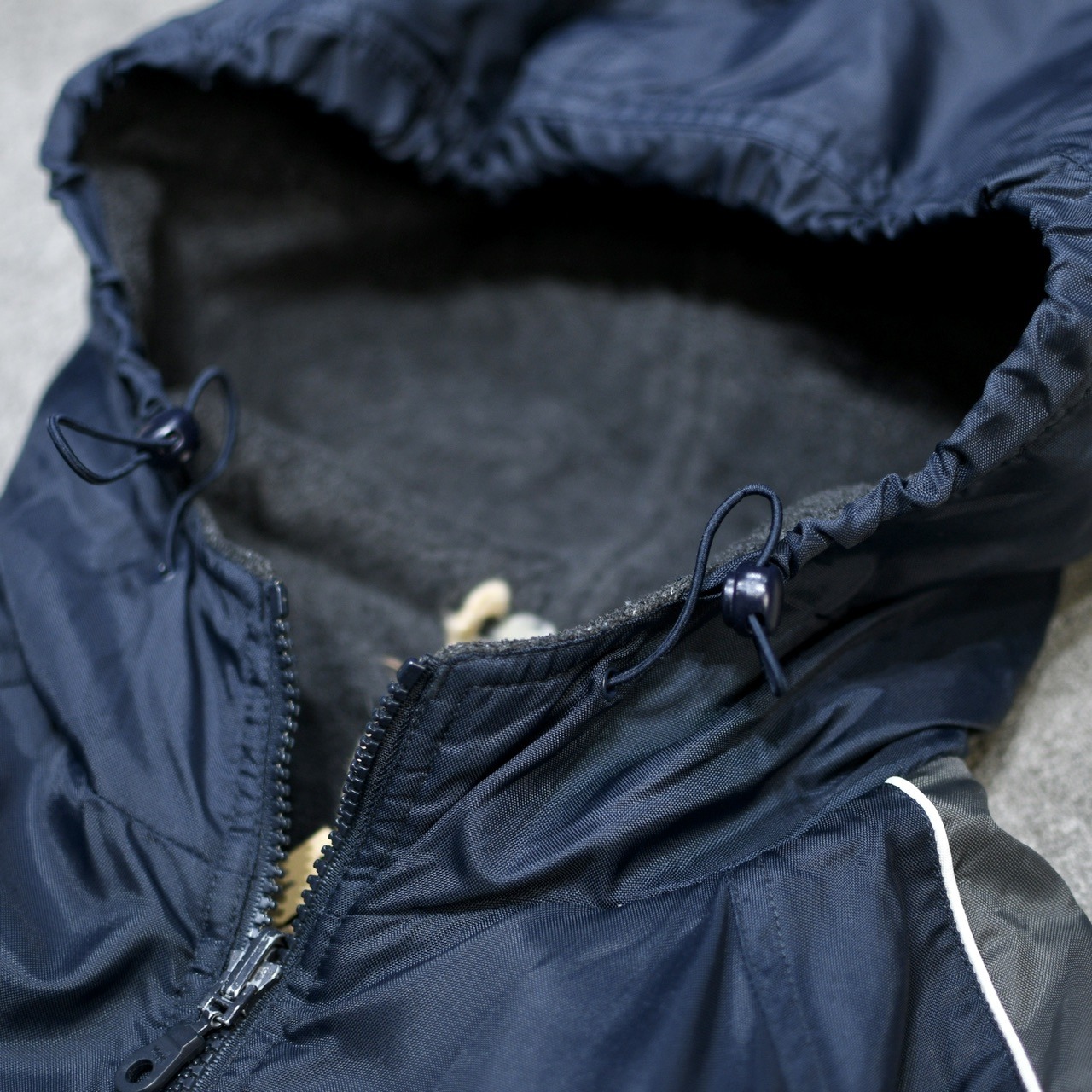 croft & barrow design reversible nylon fleece blouson