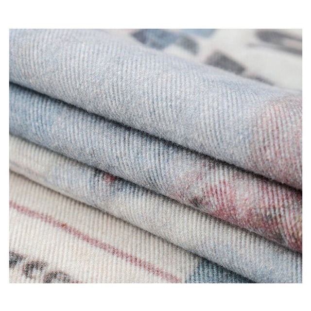 ニュースペーパーパッチワークデザインパンツ
 1col   R01612