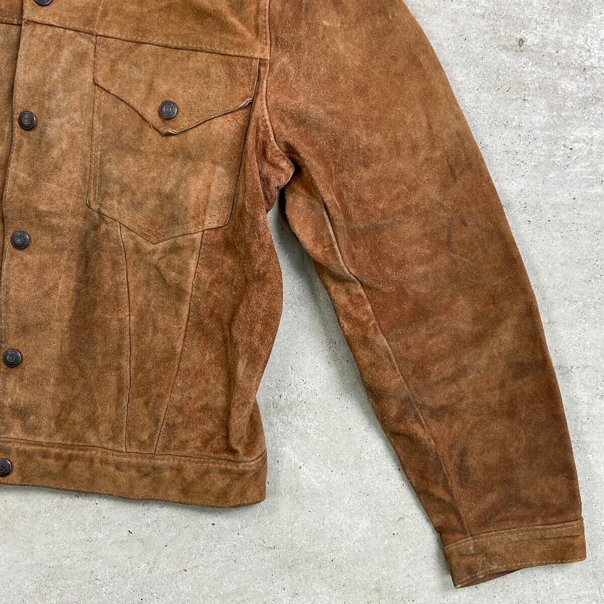 50年代 ショートホーンタグ Levi's リーバイス 3rdタイプ スエード