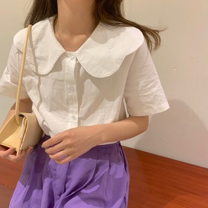 【MumuIns 】 新作可愛いキャンディーカラーシャツ　A0662