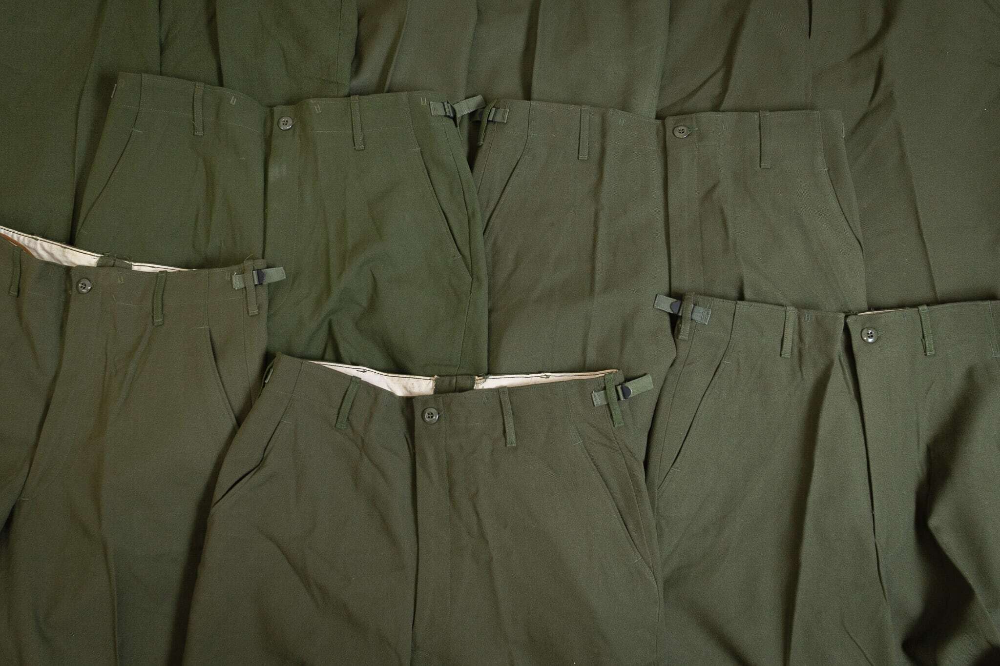 DEADSTOCK】U.S.Army M-1951 Field Wool Trousers Aluminum Zipper OG 