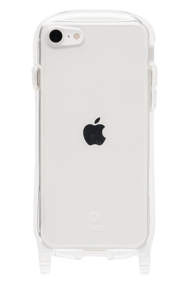 iFace Hang and iPhone SE(第3世代/第2世代)/8/7 ケース クリアケース (クリア)【 iphone SE3 SE2 iphone8 iphone7 透明 スマホケース ストラップホール付き 】