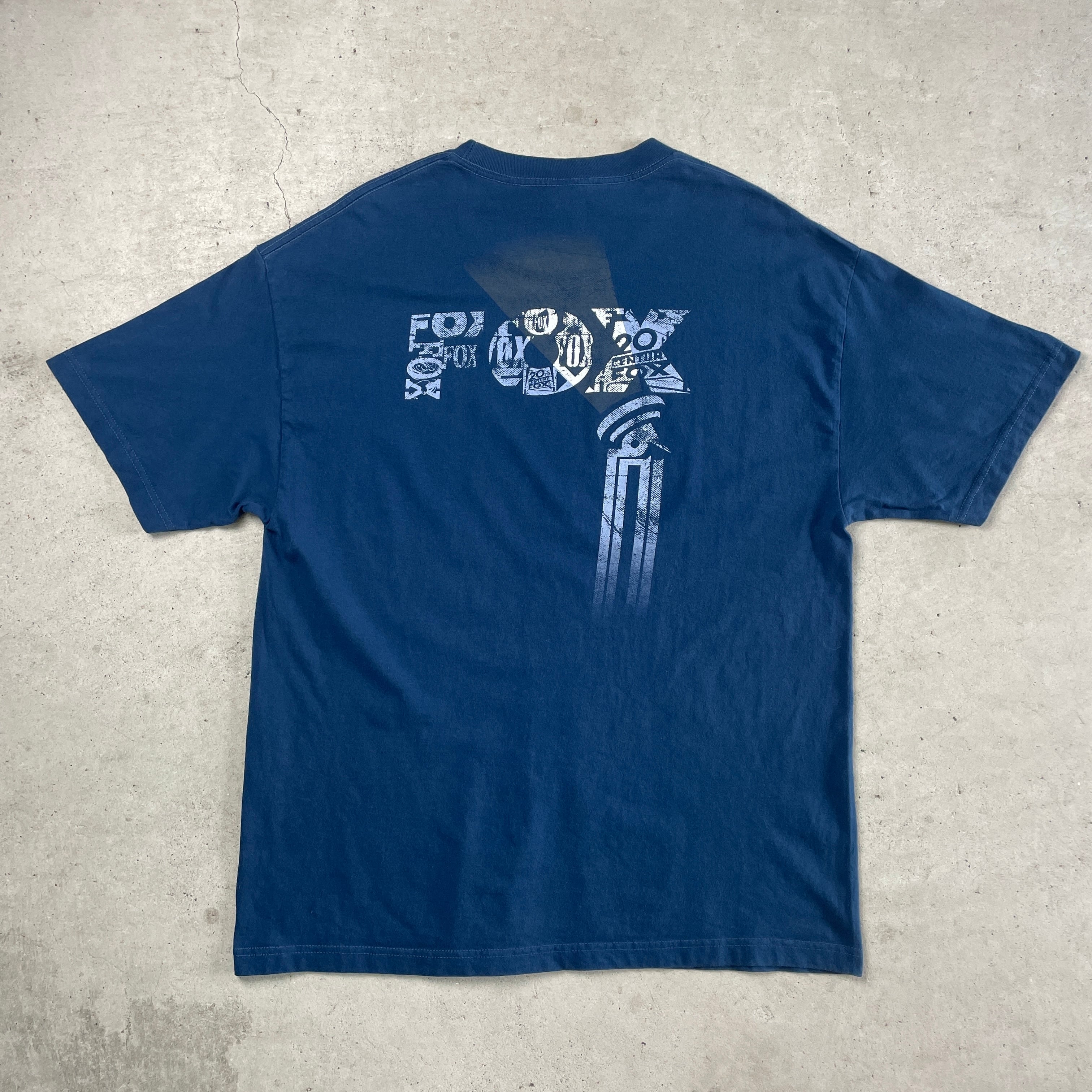 20th CENTURY FOX 20世紀FOX 企業ロゴ バックプリントTシャツ メンズXL 