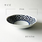 そば用食器  江戸紋様 1人用 ざるそばセット