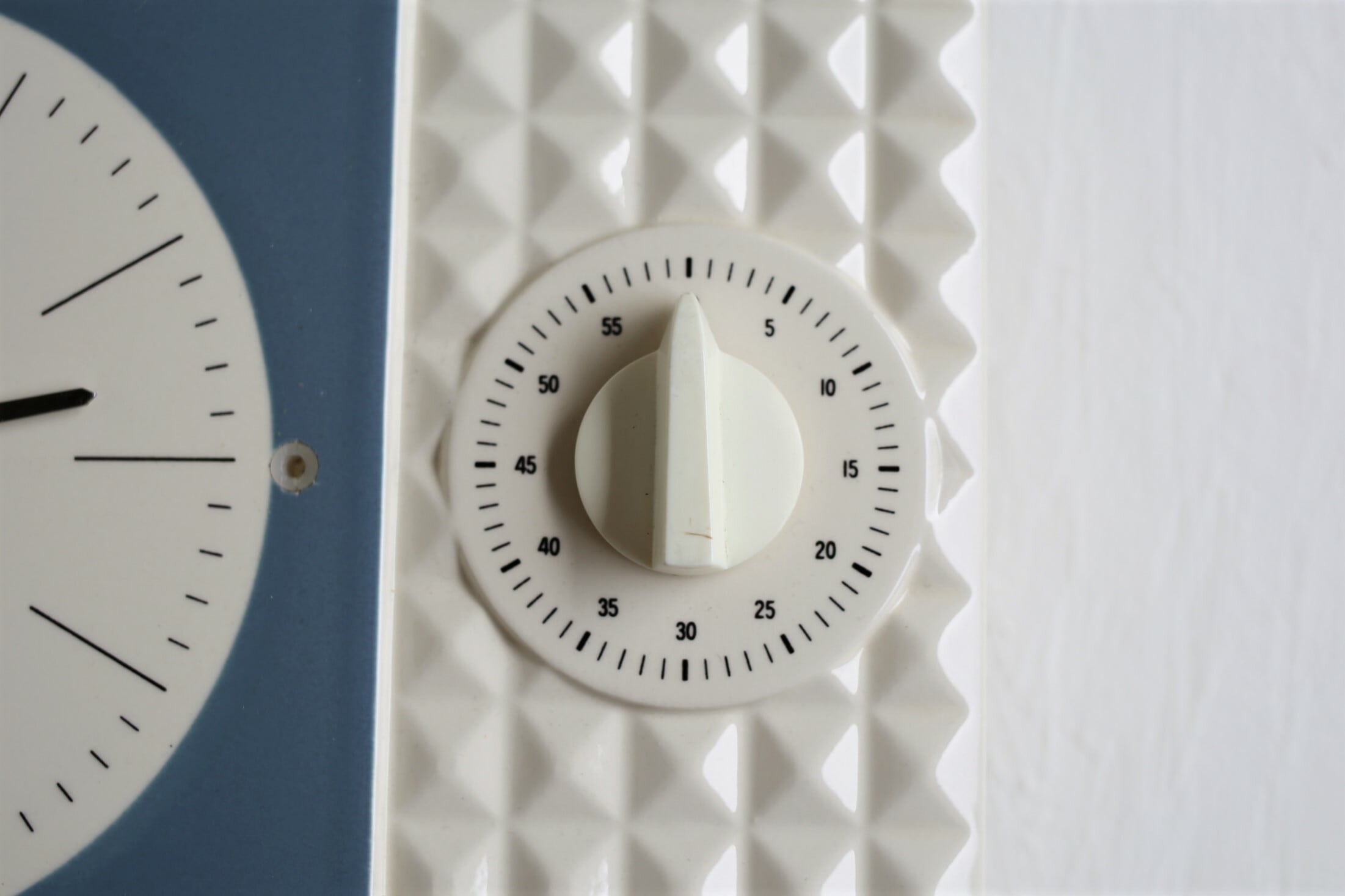 ドイツ アンティーク ヴィンテージ Diehl 陶器 キッチンタイマー付き