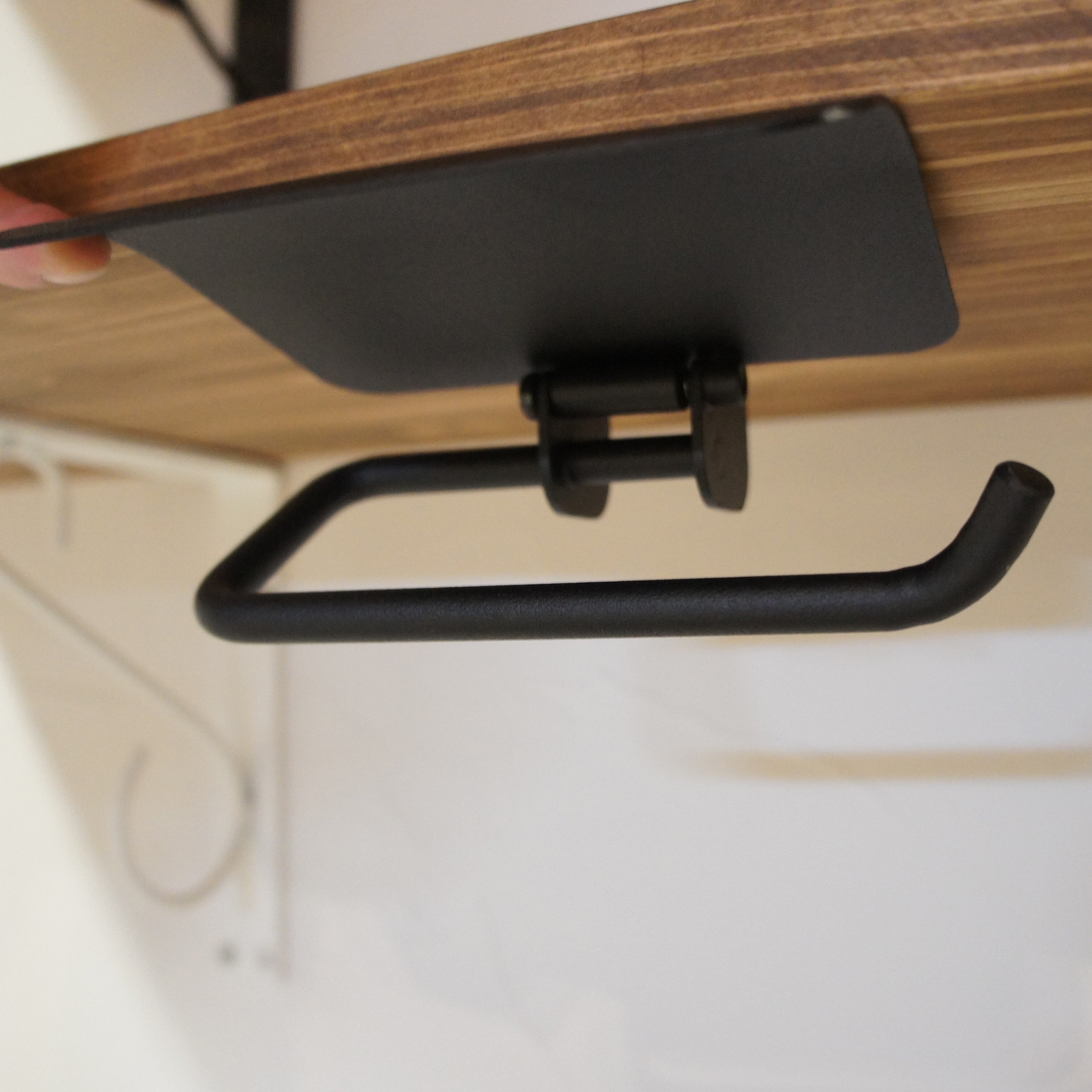 ヨーク ペーパーホルダーC（W-YOR2477）】サンドブラック 天付タイプ