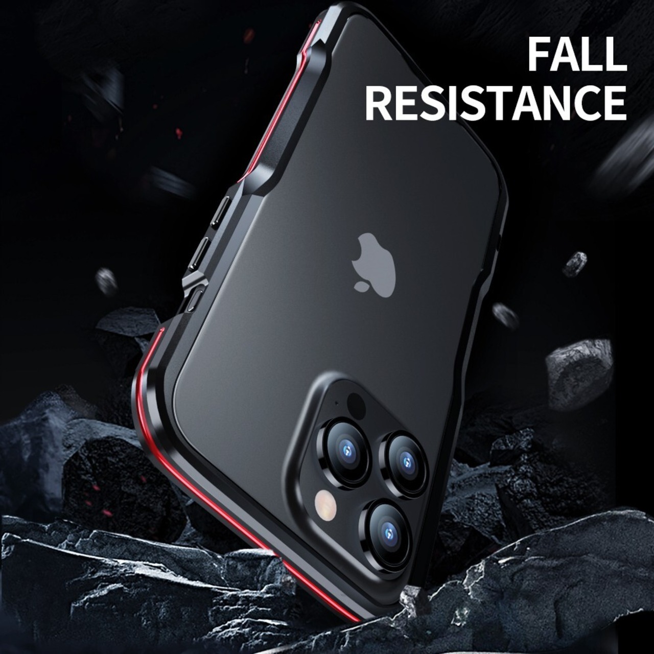 ◆iPhone 16/15/14/13/Pro/Pro Max/Plus/e/Mini◆Minimal Curve Metal Frame Case / ミニマル カーブ メタル フレーム スマホケース