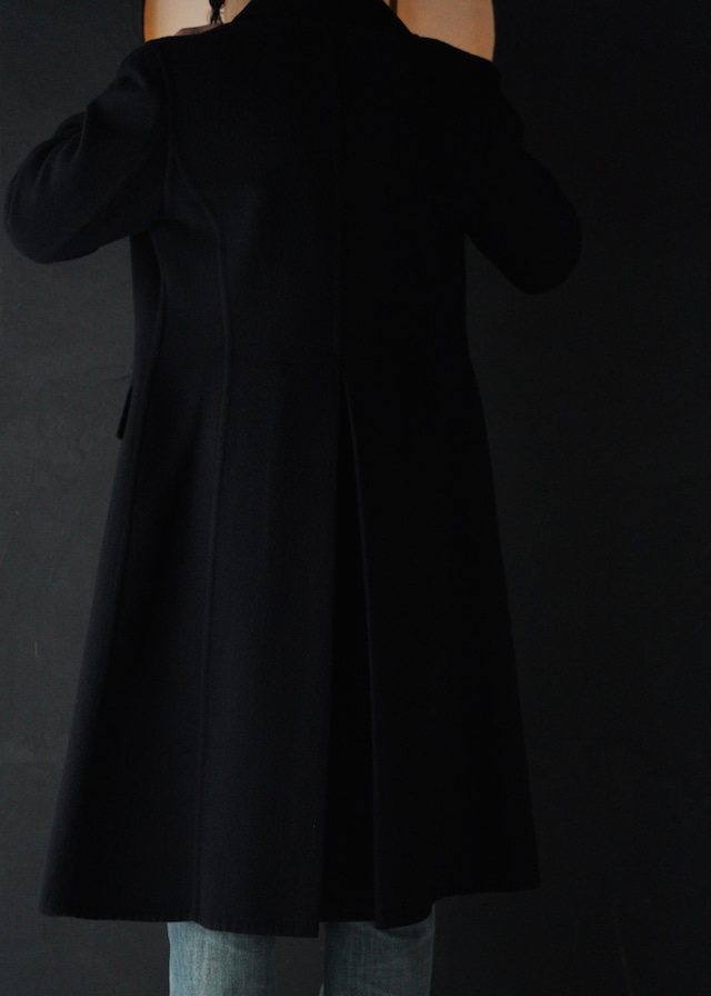 90’s HERMÉS cashmere balmacaan coat