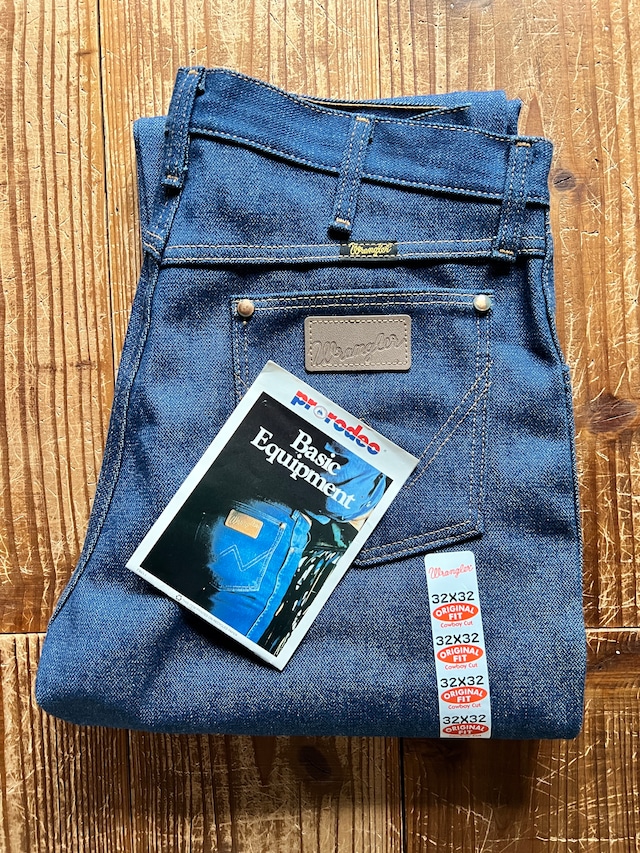 80's〜 Wrangler 13MWZ デニムパンツ DEADSTOCK 表記(32×32) USA製