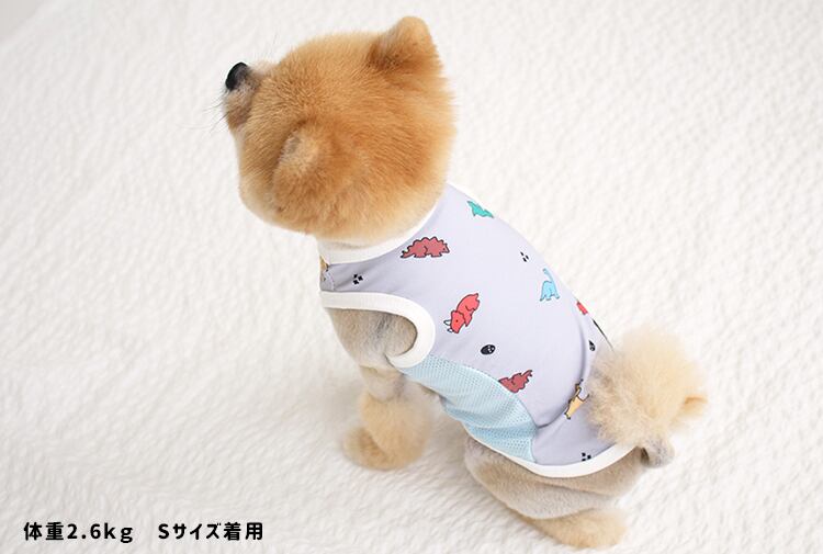 パークタンクトップ S ~ XL 2color / 犬服 新作 夏 可愛い 犬の服 ドッグウェア ペット 涼しい 小型犬 中型犬 ワンコ服 top88