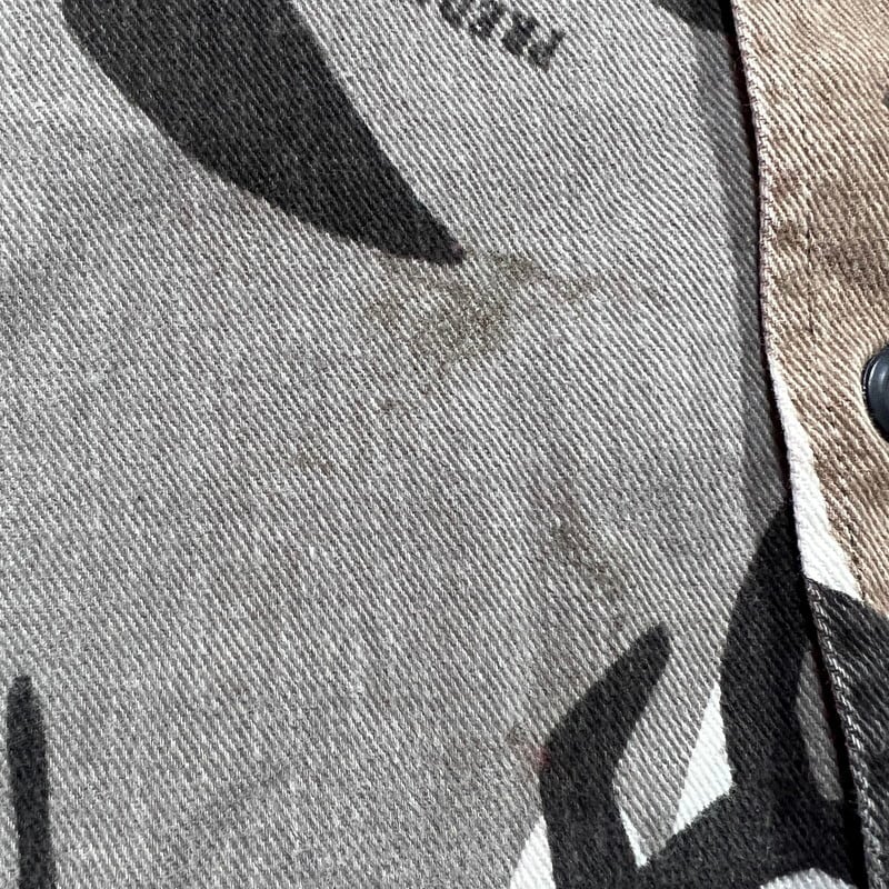 90s USA製 PREDATORプレデター カモフラージュシャツ 90s アメリカ製 PREDATOR CAMOUFRAGE プレデターカモ シャモア