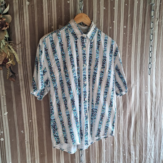 レディース 花柄シャツ used [508109]