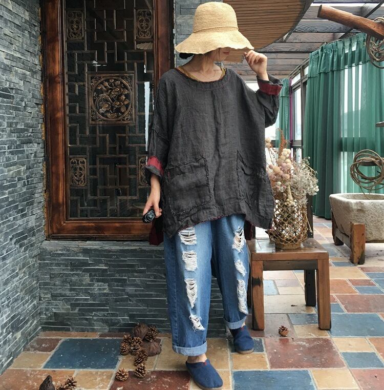 スタイルカラープルオーバー ピュア Yiranxuaディースワード4994111824