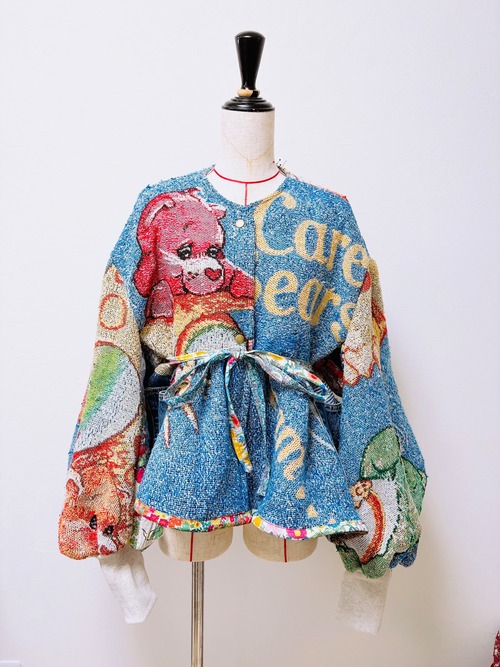 M様オーダー専用　　　Vintage ラグ　peplum jacket