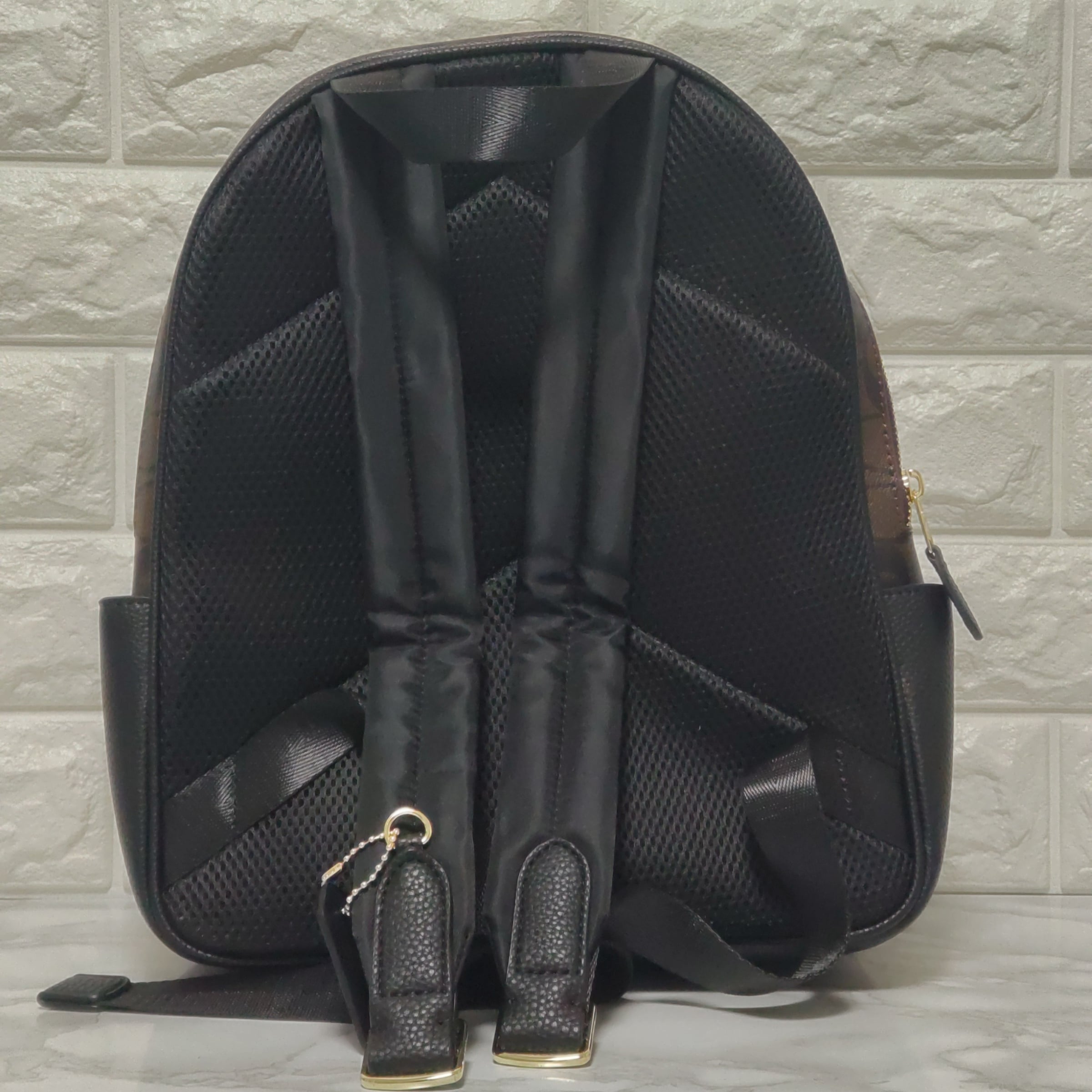 COACH コーチ シグネチャー バックパック ブラウン ブラック 未 COACH コーチ シグネチャー バックパック ブラウン ブラック 未