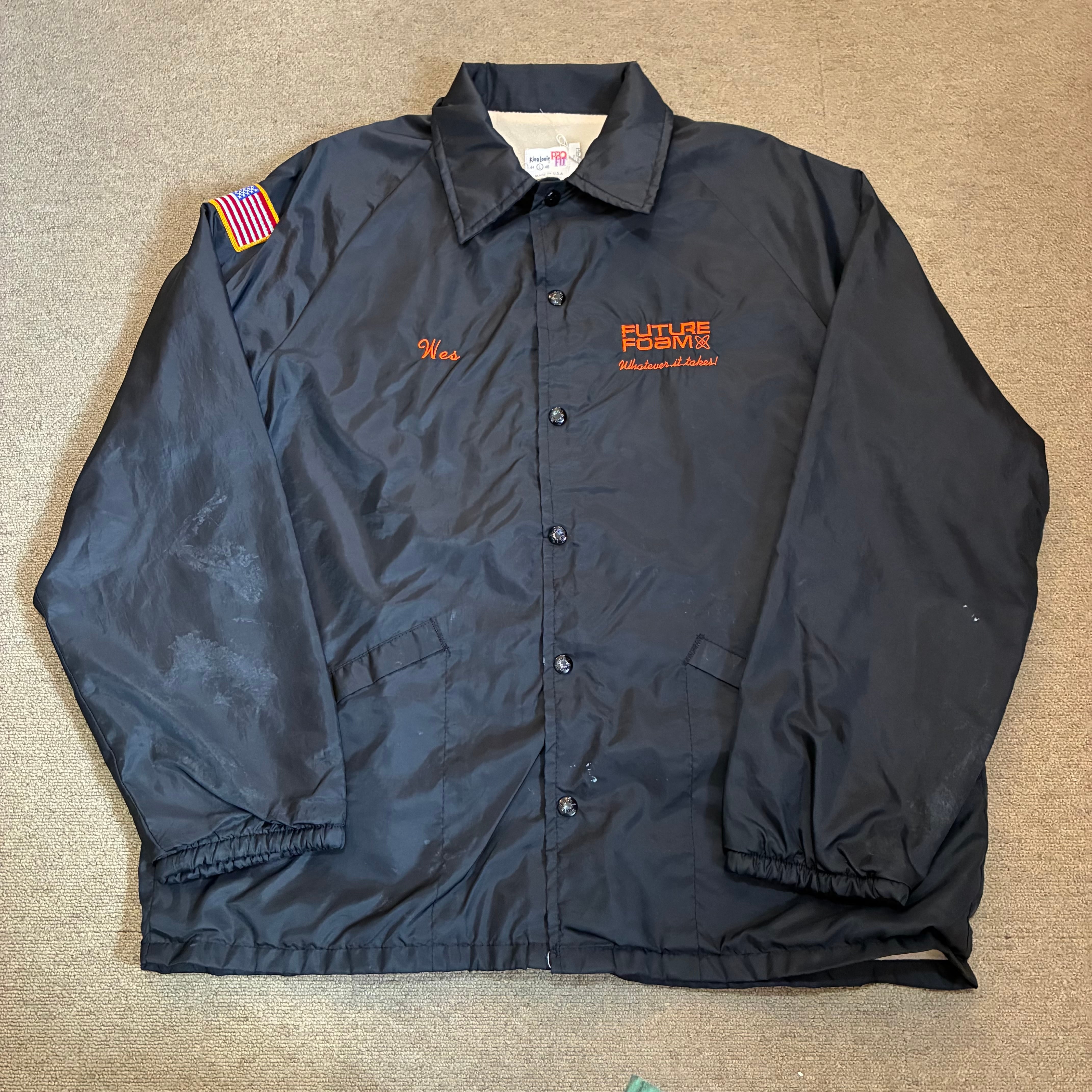80s King Louie PRO FIT nylon coach jacket (made in USA) | 仙台