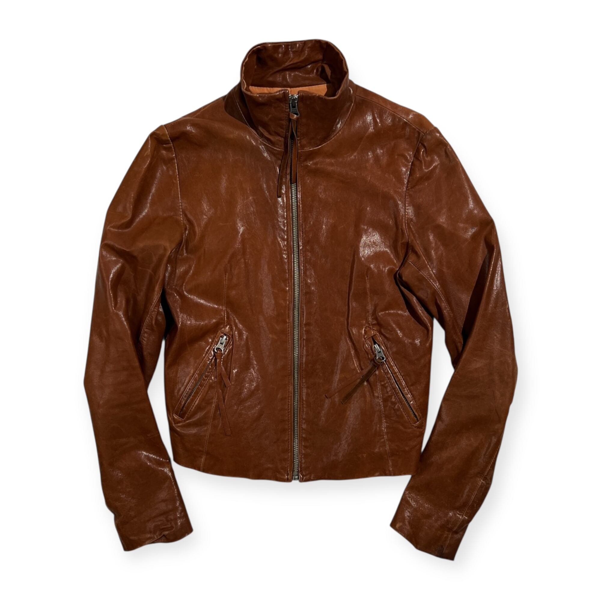 名品 フランス ビンテージ レザー コルビジェ ジャケット L〜XL