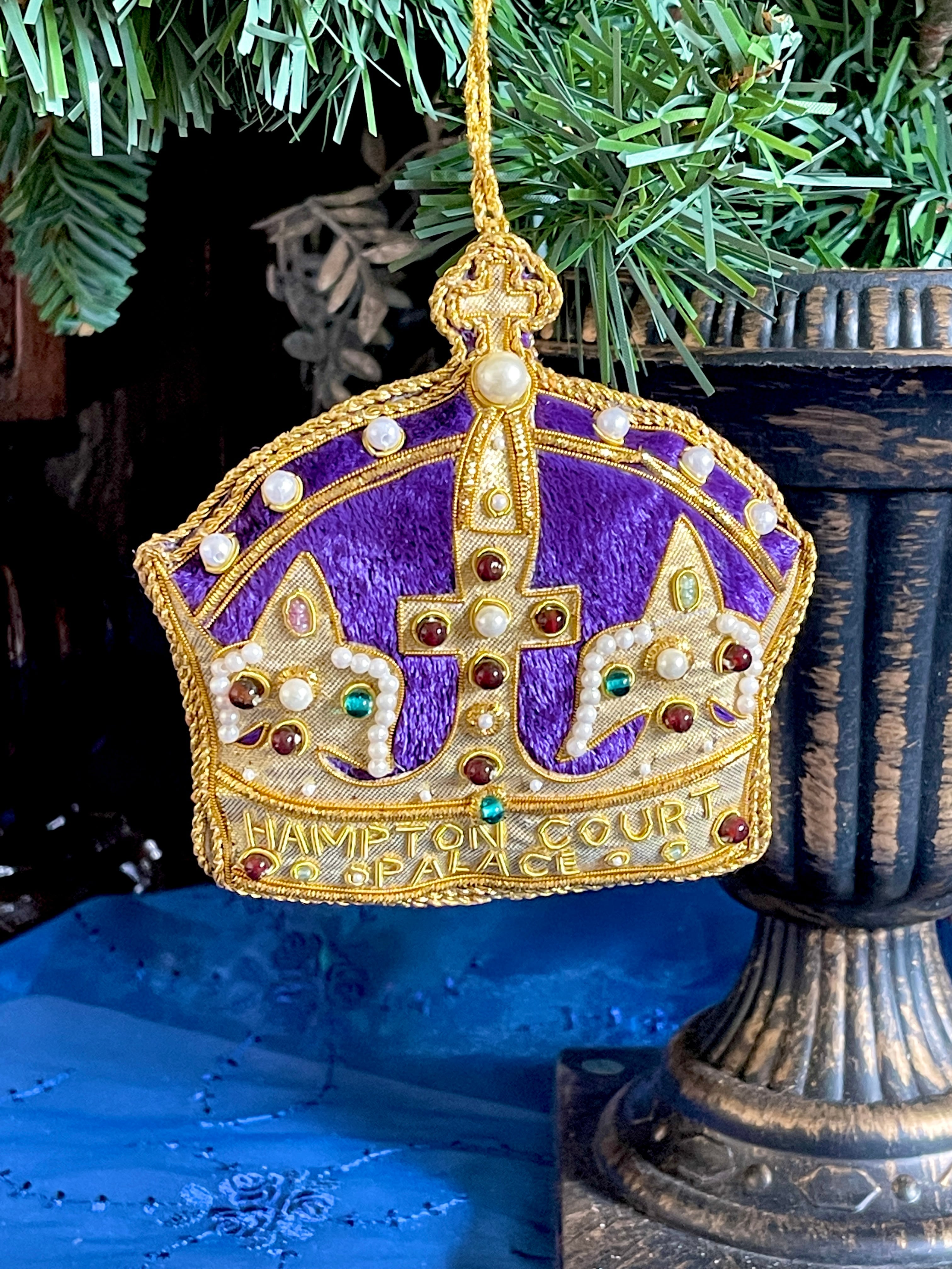 40%OFF!『Royal Palace』ハンプトン コート宮殿の王冠 オーナメント Hampton Court Palace crown  decoration｜Merry Unbirthday