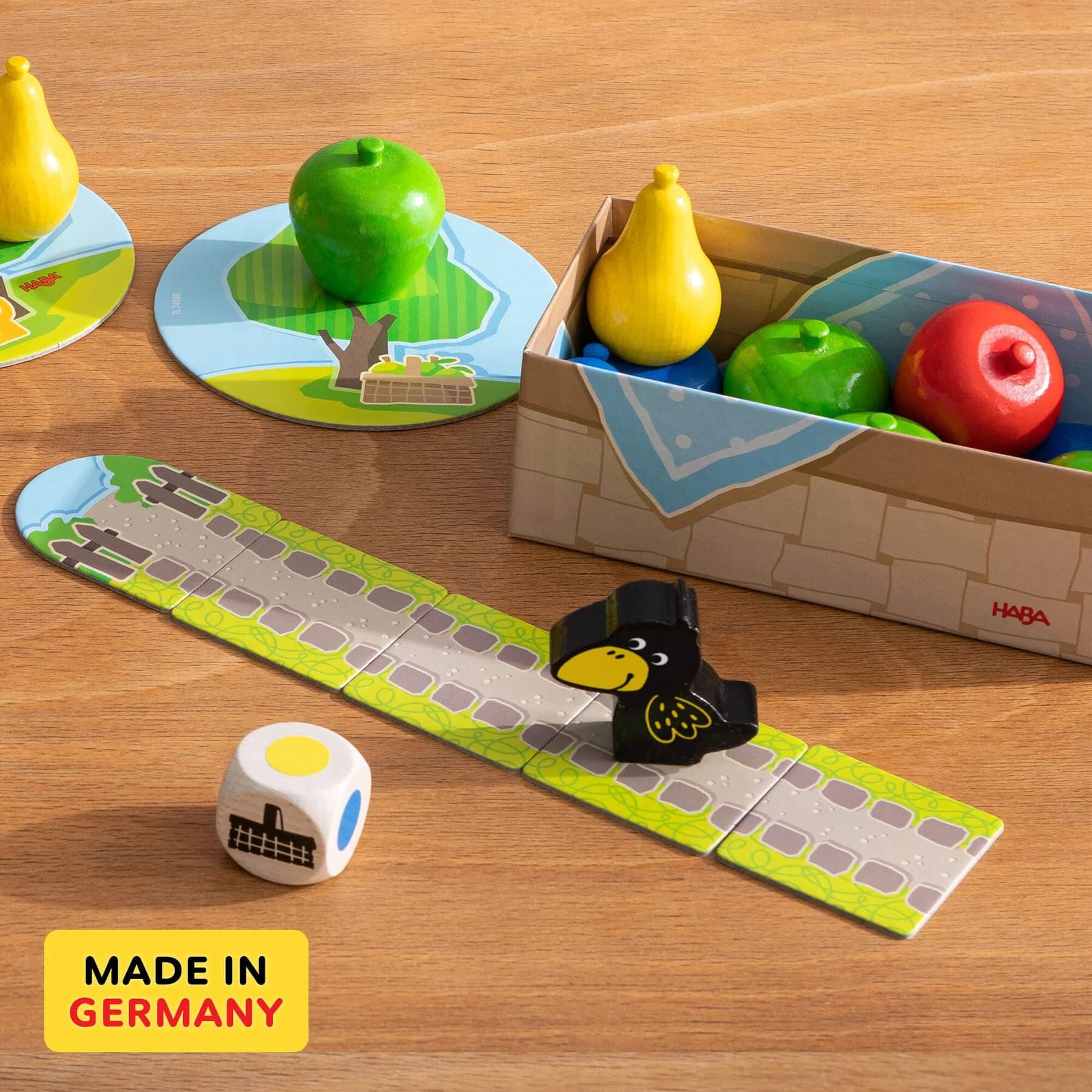 HABA はじめてのゲーム 果樹園 | 木のおもちゃ専門店 おもちゃ箱