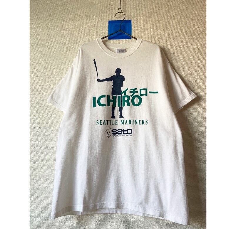 希少 ICHIRO SEATTLE MARINERS Tシャツ - Tシャツ/カットソー(半袖/袖なし)