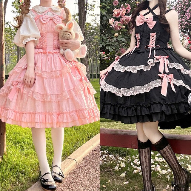 ロゼットガーデンフリルロリィタセットアップ