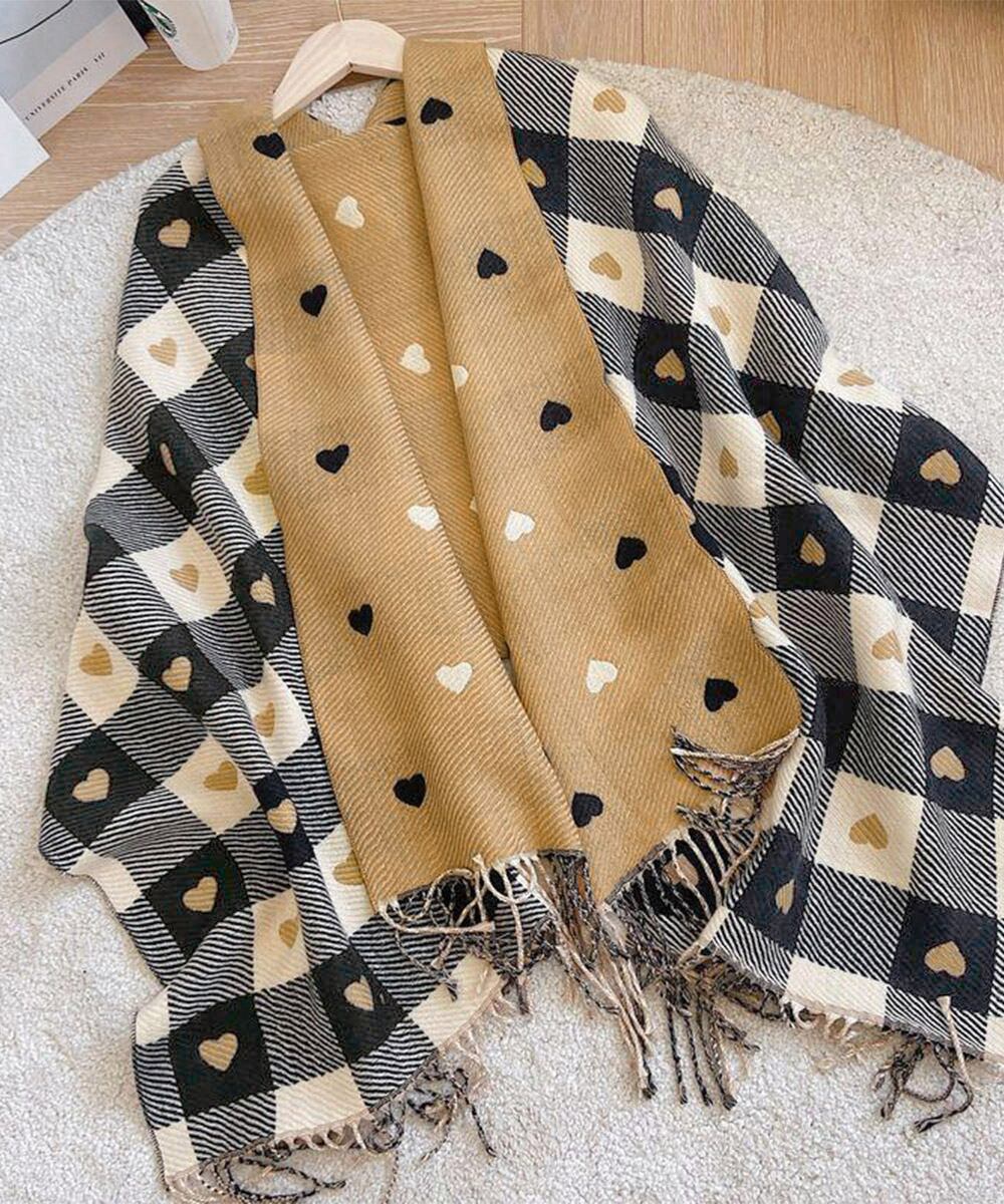 バーバリー BURBERRY トートバッグ ハート柄 ハートチェック 